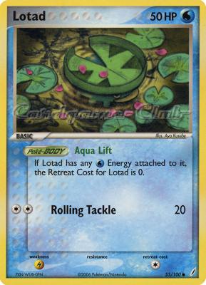055 / 100 Lotad comune (EN) -NEAR MINT-