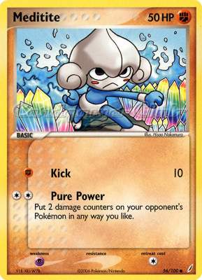 056 / 100 Meditite comune (EN) -NEAR MINT-