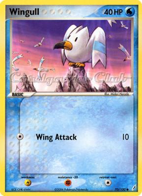 070 / 100 Wingull comune (EN) -NEAR MINT-