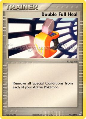 077 / 100 Double Full Heal non comune (EN) -NEAR MINT-