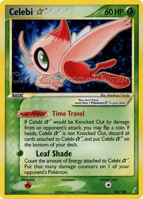100 / 100 Celebi rara "star" foil (EN) -NEAR MINT-