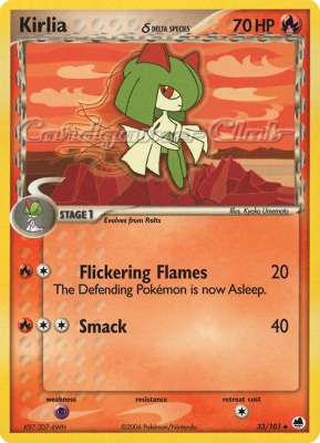 033 / 101 Kirlia Delta Species non comune (EN) -NEAR MINT-