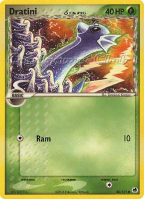 046 / 101 Dratini Delta Species comune (EN) -NEAR MINT-