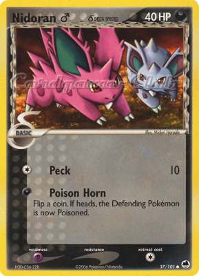 057 / 101 Nidoran Delta Species comune (EN) -NEAR MINT-