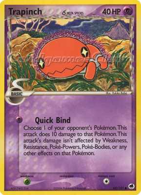 069 / 101 Trapinch Delta Species comune (EN) -NEAR MINT-