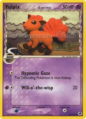 070 / 101 Vulpix Delta Species comune (EN) -NEAR MINT-