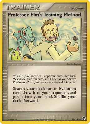 079 / 101 Professor Elm's Training Method non comune (EN) -NEAR MINT-