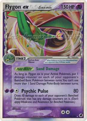 092 / 101 Flygon EX Delta Species rara ex foil (EN) -NEAR MINT-
