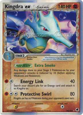 094 / 101 Kingdra EX Delta Species rara ex foil (EN) -NEAR MINT-
