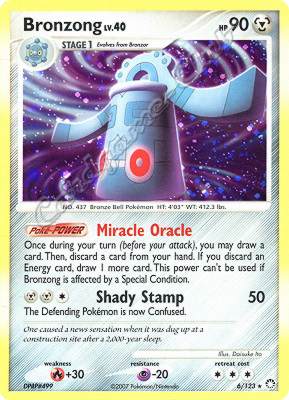 006 / 123 Bronzong LV.40 rara foil (EN) -NEAR MINT-