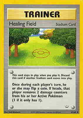 61 / 64 Healing Field non comune unlimited (EN) -NEAR MINT-
