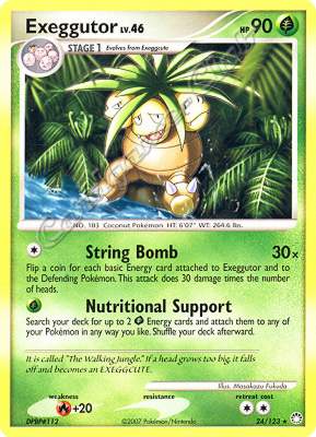 024 / 123 Exeggutor LV.46 rara (EN) -NEAR MINT-