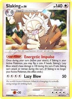 034 / 123 Slaking LV.56 rara (EN) -NEAR MINT-