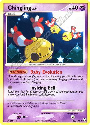 042 / 123 Chingling LV.6 non comune (EN) -NEAR MINT-