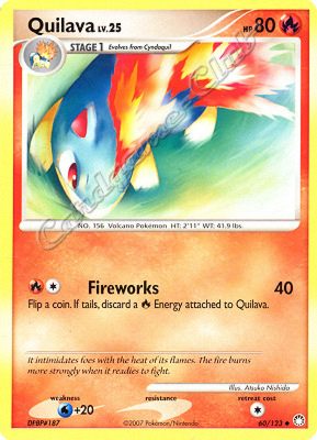 060 / 123 Quilava LV.25 non comune (EN) -NEAR MINT-