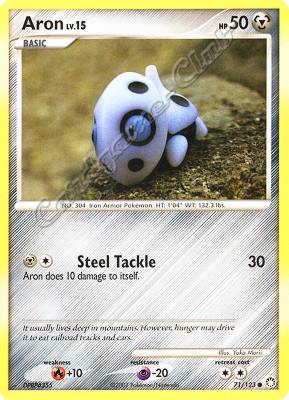071 / 123 Aron LV.15 comune (EN) -NEAR MINT-