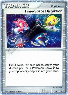 124 / 123 Time-Space Distortion rara foil (EN) -NEAR MINT-