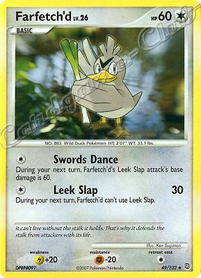 049 / 132 Farfetch'd LV.26 non comune (EN) -NEAR MINT-