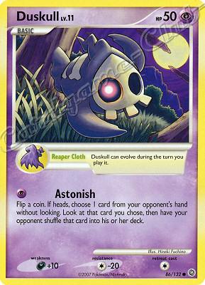 086 / 132 Duskull LV.11 comune (EN) -NEAR MINT-