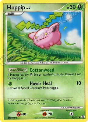 090 / 132 Hoppip LV.7 comune (EN) -NEAR MINT-