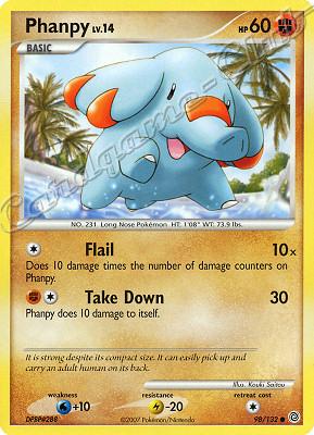 098 / 132 Phanpy LV.14 comune (EN) -NEAR MINT-
