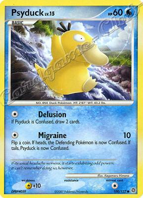 100 / 132 Psyduck LV.15 comune (EN) -NEAR MINT-