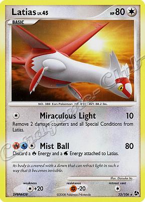 022 / 106 Latias LV.45 rara (EN) -NEAR MINT-