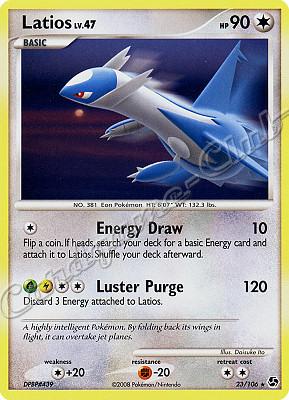 023 / 106 Latios LV.47 rara (EN) -NEAR MINT-