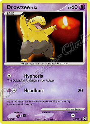 065 / 106 Drowzee LV.13 comune (EN) -NEAR MINT-