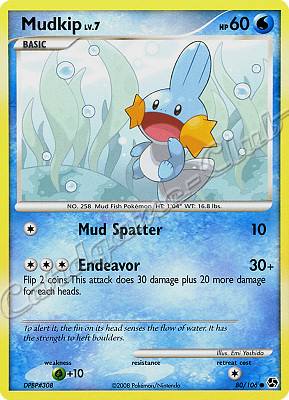 080 / 106 Mudkip LV.7 comune (EN) -NEAR MINT-
