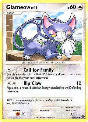 065 / 100 Glameow LV.15 comune (EN) -NEAR MINT-