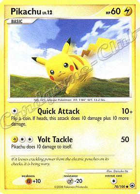 070 / 100 Pikachu LV.12 comune (EN) -NEAR MINT-