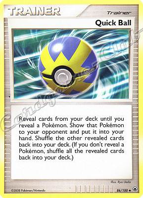 086 / 100 Quick Ball non comune (EN) -NEAR MINT-
