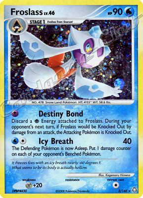 003 / 146 Froslass LV.46 rara foil (EN) -NEAR MINT-