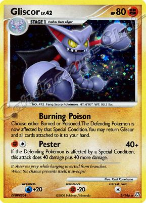 005 / 146 Gliscor LV.42 rara foil (EN) -NEAR MINT-