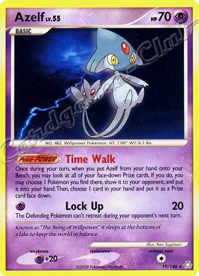 019 / 146 Azelf LV.55 rara (EN) -NEAR MINT-