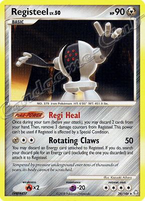 039 / 146 Registeel LV.50 rara (EN) -NEAR MINT-