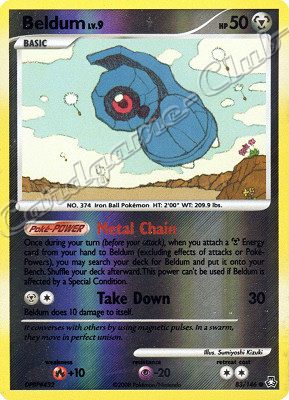 083 / 146 Beldum LV.9 comune foil reverse (EN) -NEAR MINT-