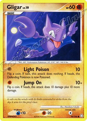 094 / 146 Gligar LV.19 comune (EN) -NEAR MINT-