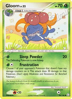 096 / 146 Gloom LV.22 comune (EN) -NEAR MINT-