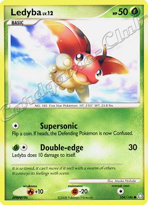 104 / 146 Ledyba LV.12 comune (EN) -NEAR MINT-