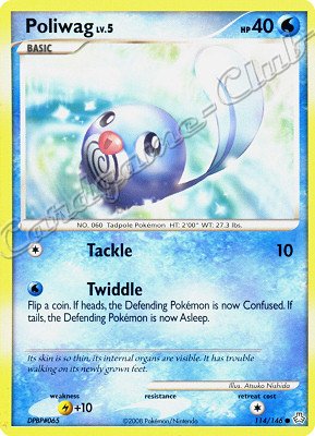 114 / 146 Poliwag LV.5 comune (EN) -NEAR MINT-
