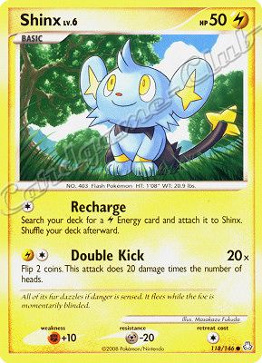 118 / 146 Shinx LV.6 comune (EN) -NEAR MINT-