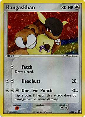 006 / 112 Kangaskhan rara foil (EN) -NEAR MINT-