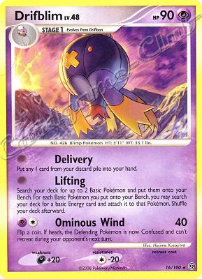 016 / 100 Drifblim LV.48 rara (EN) -NEAR MINT-