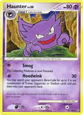 040 / 100 Haunter LV.35 non comune (EN) -NEAR MINT-