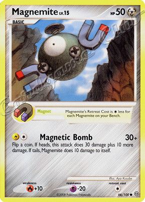 066 / 100 Magnemite LV.15 comune (EN) -NEAR MINT-