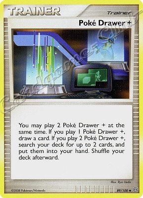 089 / 100 Poke' Drawer + non comune (EN) -NEAR MINT-