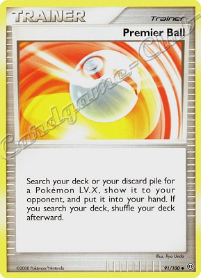 091 / 100 Premier Ball non comune (EN) -NEAR MINT-