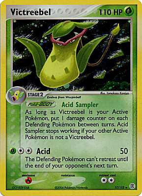 017 / 112 Victreebel rara foil (EN) -NEAR MINT-